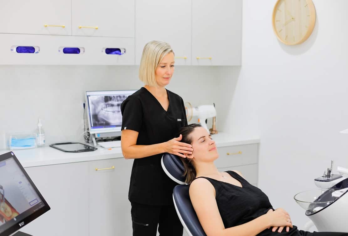 Jaw pain feature